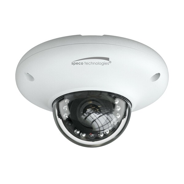 4MP H.265 AI Mini Dome IP Camera W/IR, 2.8mm Fixed Lens